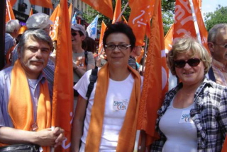 Les militants du Sgen-CFDT de l'tranger : Alain, Pascale et Franoise