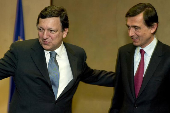 Ph. Doute-Blazy avec le prsident de la Commission
