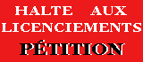 Halte aux licenciements de contractuels au ministre des affaires trangres